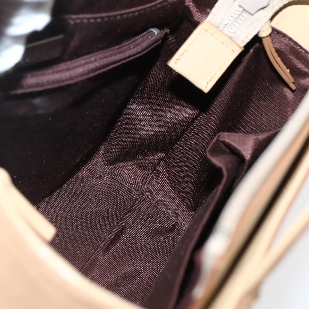 Burberry Vintage Handbag Leather, BEIGE, LEATHER, Handbag