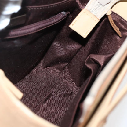Burberry Vintage Handbag Leather, BEIGE, LEATHER, Handbag