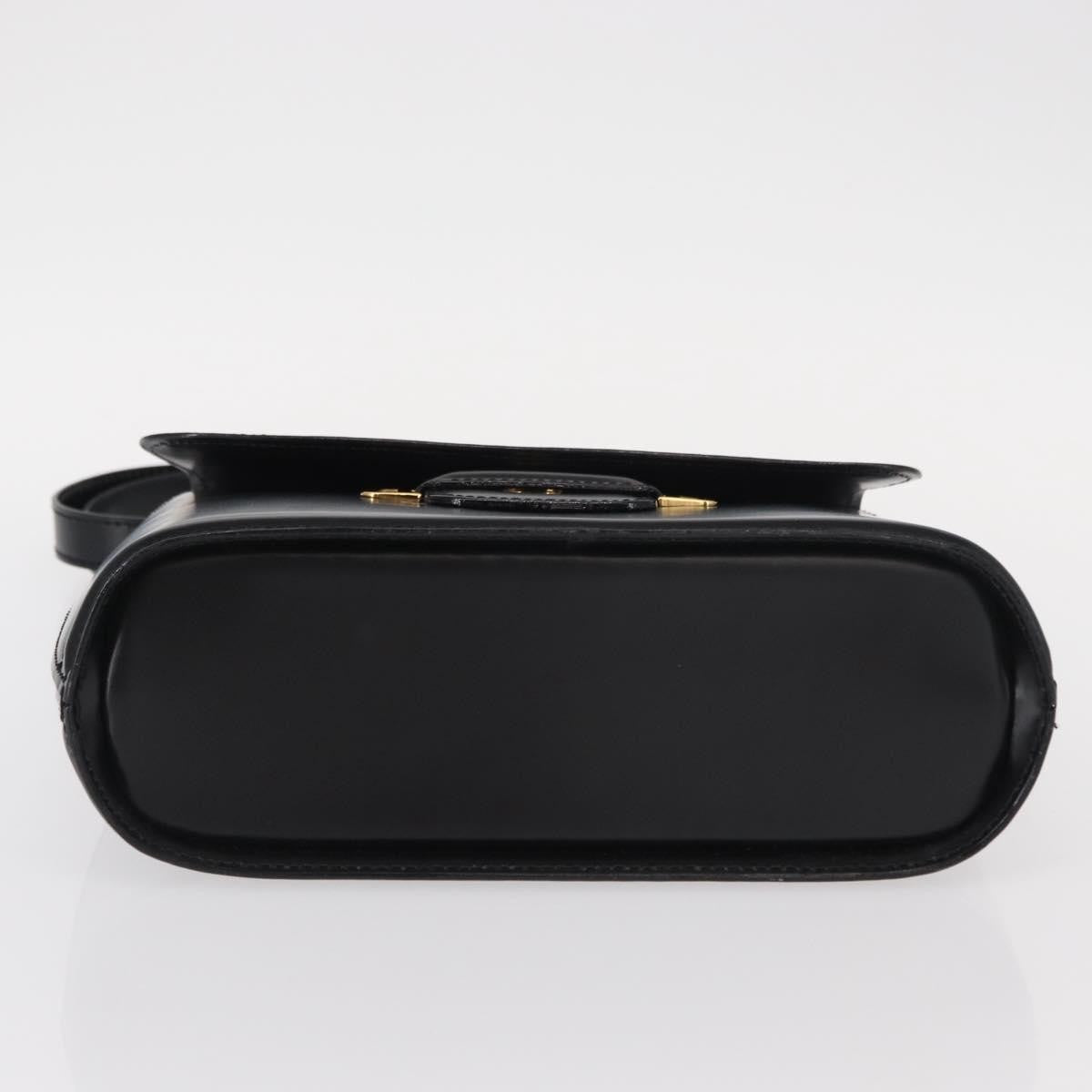 Bally Vintage Shoulder Bag Leather, BLACK, LEATHER, Shoulder bag