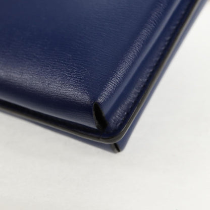 Salvatore Ferragamo Vintage Vara Crossbody Bag Nylon, BLUE, LEATHER, Clutche & pouche