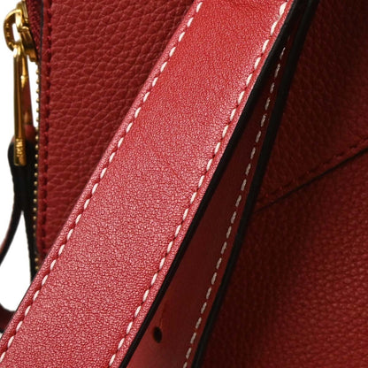 Loewe Hammock Bag Leather, RED, LEATHER, Handbag