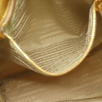 Prada Bow Tote Tessuto with Leather, WHITE, NYLON, Tote bag