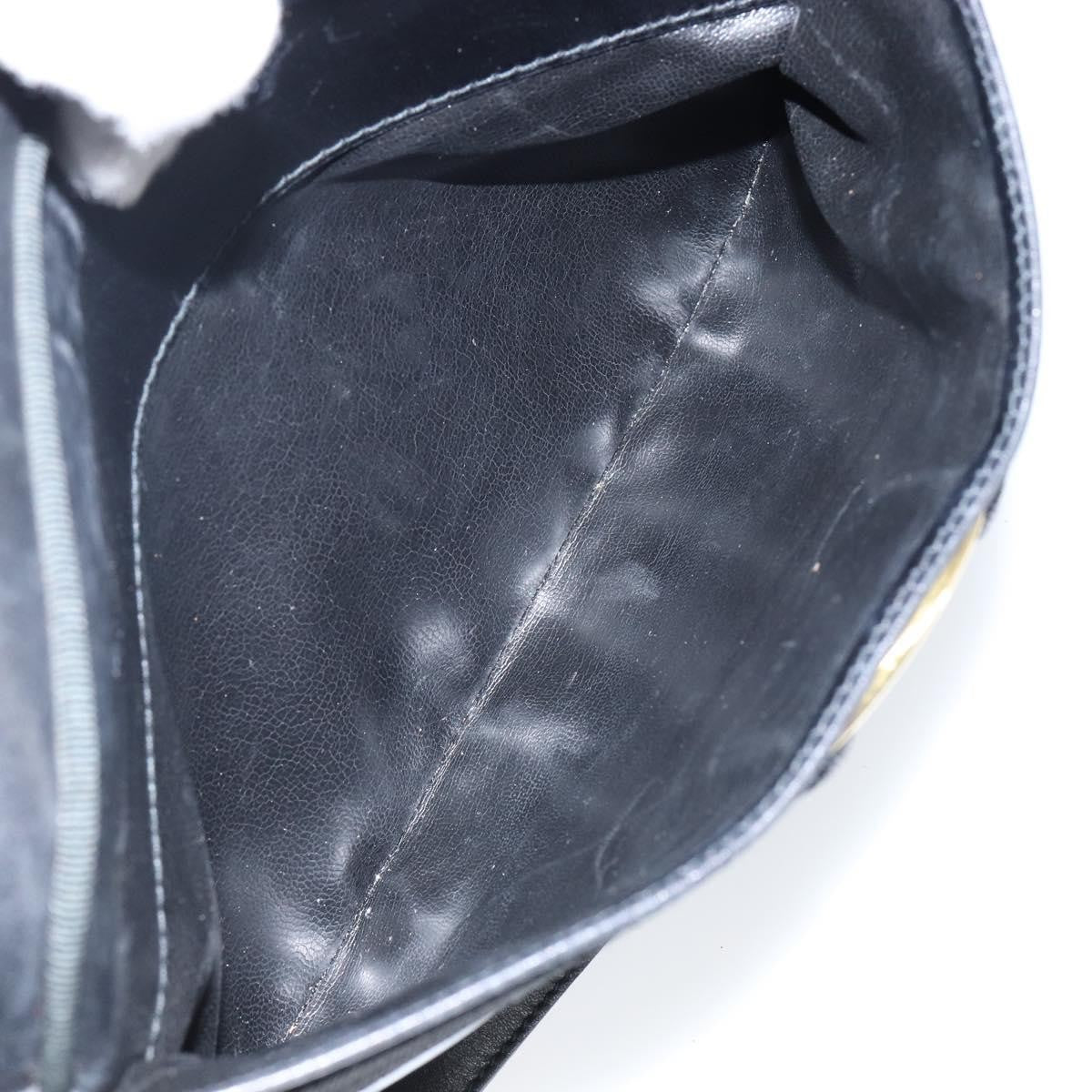 Salvatore Ferragamo Vala Shoulder Bag Leather, BLACK, LEATHER, Shoulder bag