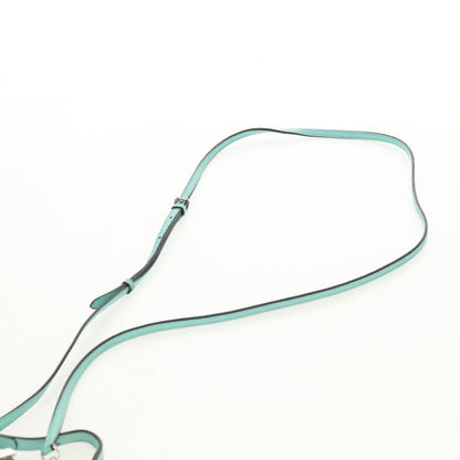 Fendi Peekaboo Bag Leather, TURQUOISE, LEATHER, Handbag