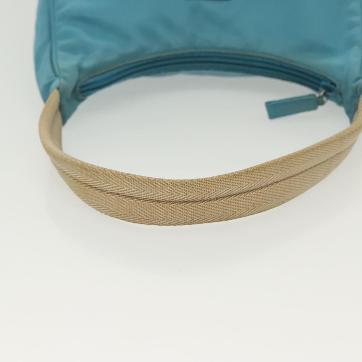 Prada Hobo Tessuto, BLUE, NYLON, Handbag