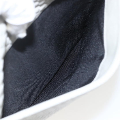 Bally Vintage Handbag Quilted Leather, WHITE, LEATHER, Handbag