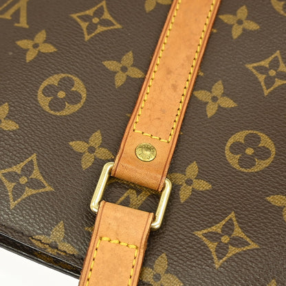 Louis Vuitton Babylone Handbag Monogram Canvas, BROWN, CANVAS, Tote bag