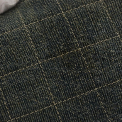 Chanel Chocolate Bar Flap Bag Quilted Denim, BLUE, DENIM_JEANS, Shoulder bag