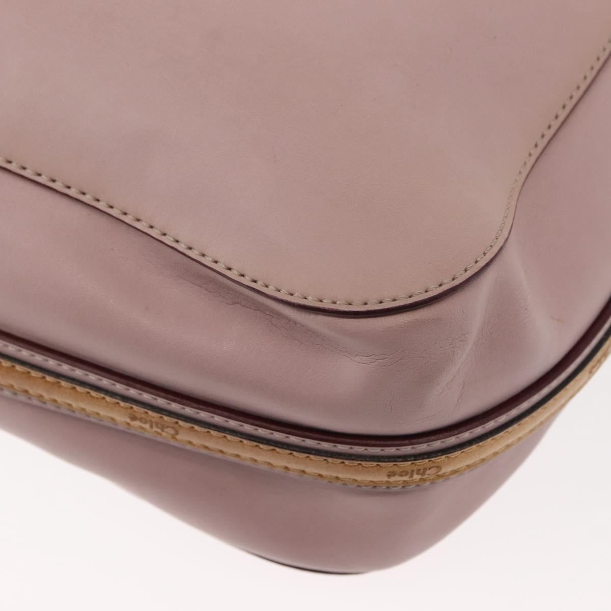 Chloe Vintage Tote bag Leather, PINK, LEATHER, Tote bag