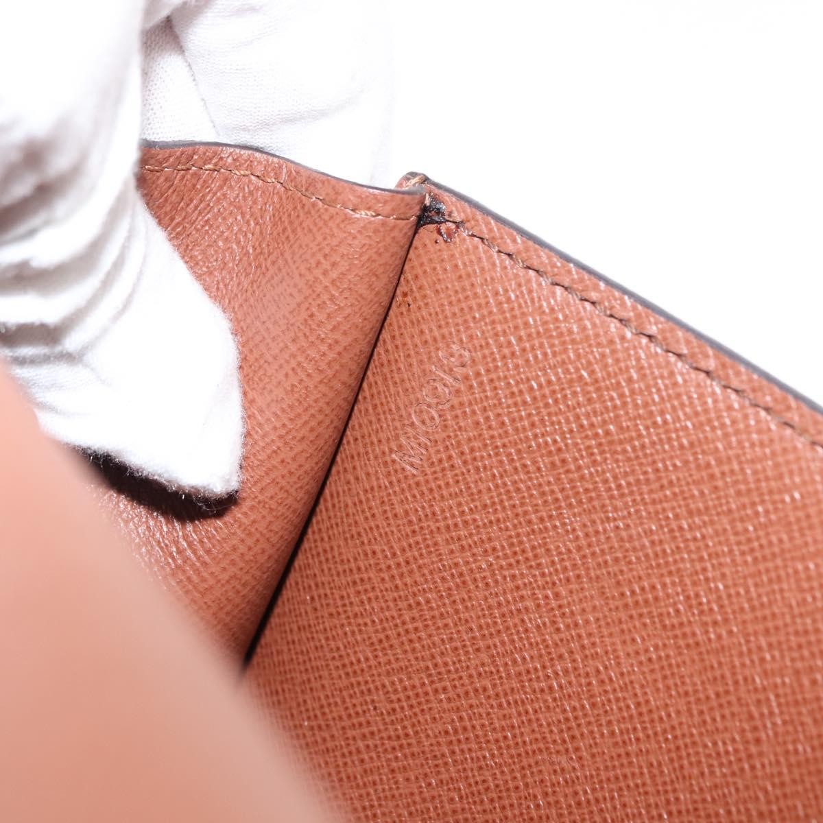 Louis Vuitton Malesherbes Handbag Monogram Canvas, BROWN, CANVAS, Handbag