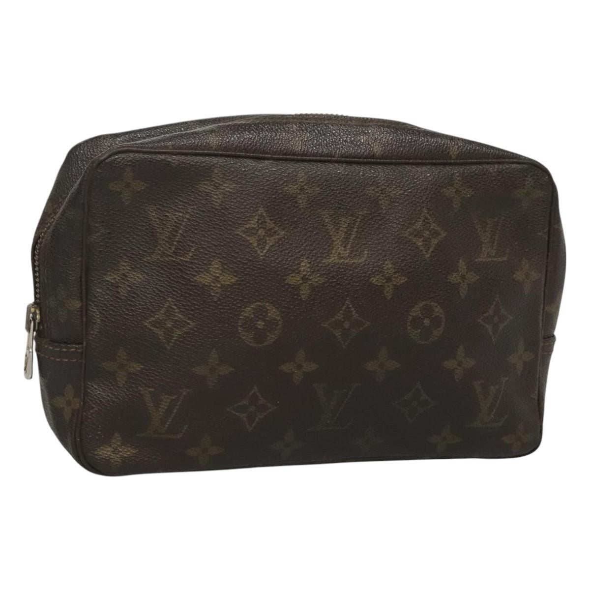 Louis Vuitton Trousse Toilette Monogram Canvas, BROWN, CANVAS, Clutche & pouche