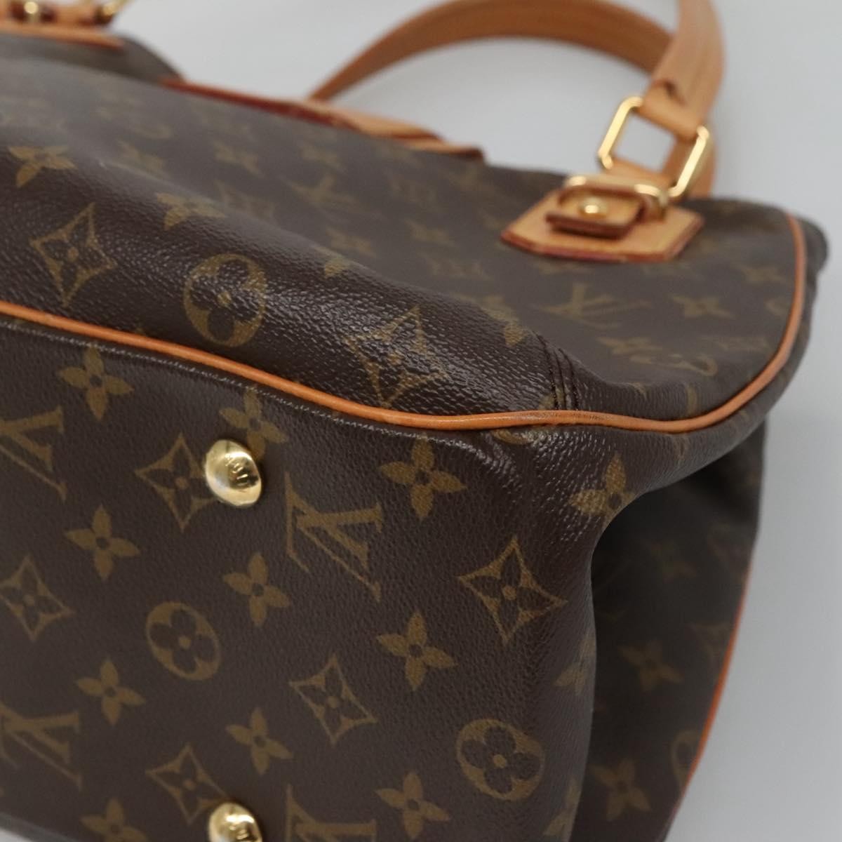 Louis Vuitton Griet Handbag Monogram Canvas, BROWN, CANVAS, Tote bag