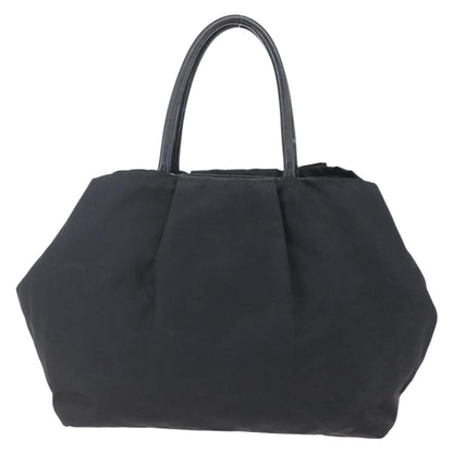 Prada Bow Tote Tessuto, BLACK, NYLON, Handbag