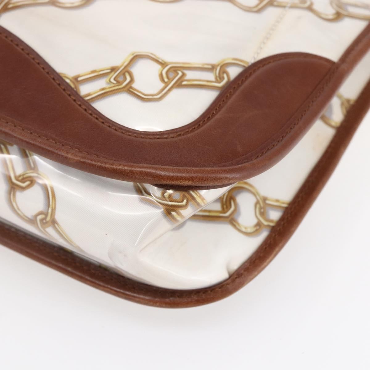 Louis Vuitton Charms Musette Handbag PVC Over Printed Silk, White, Plastic, Shoulder Bag