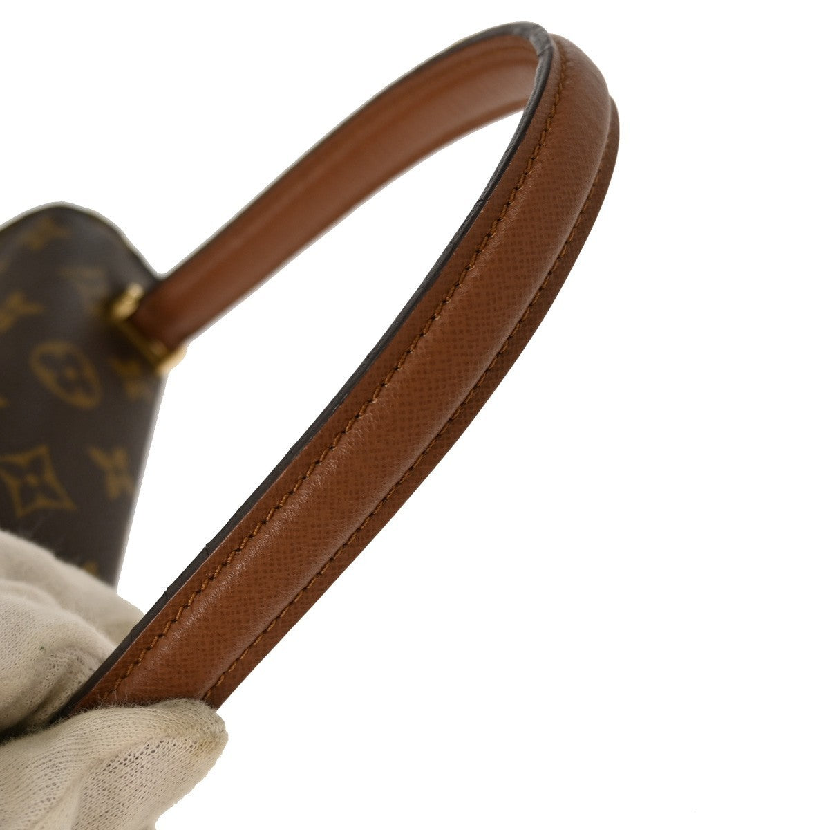 Louis Vuitton Malesherbes Handbag Monogram Canvas, BROWN, CANVAS, Handbag