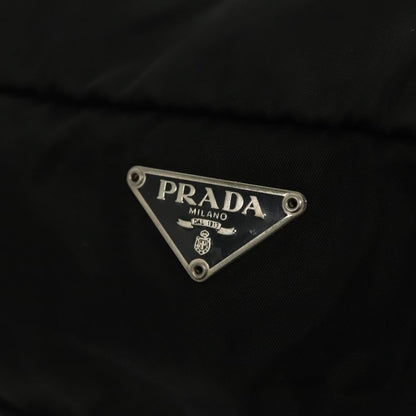 Prada Travel Pouch Tessuto, BLACK, NYLON, Clutche & pouche