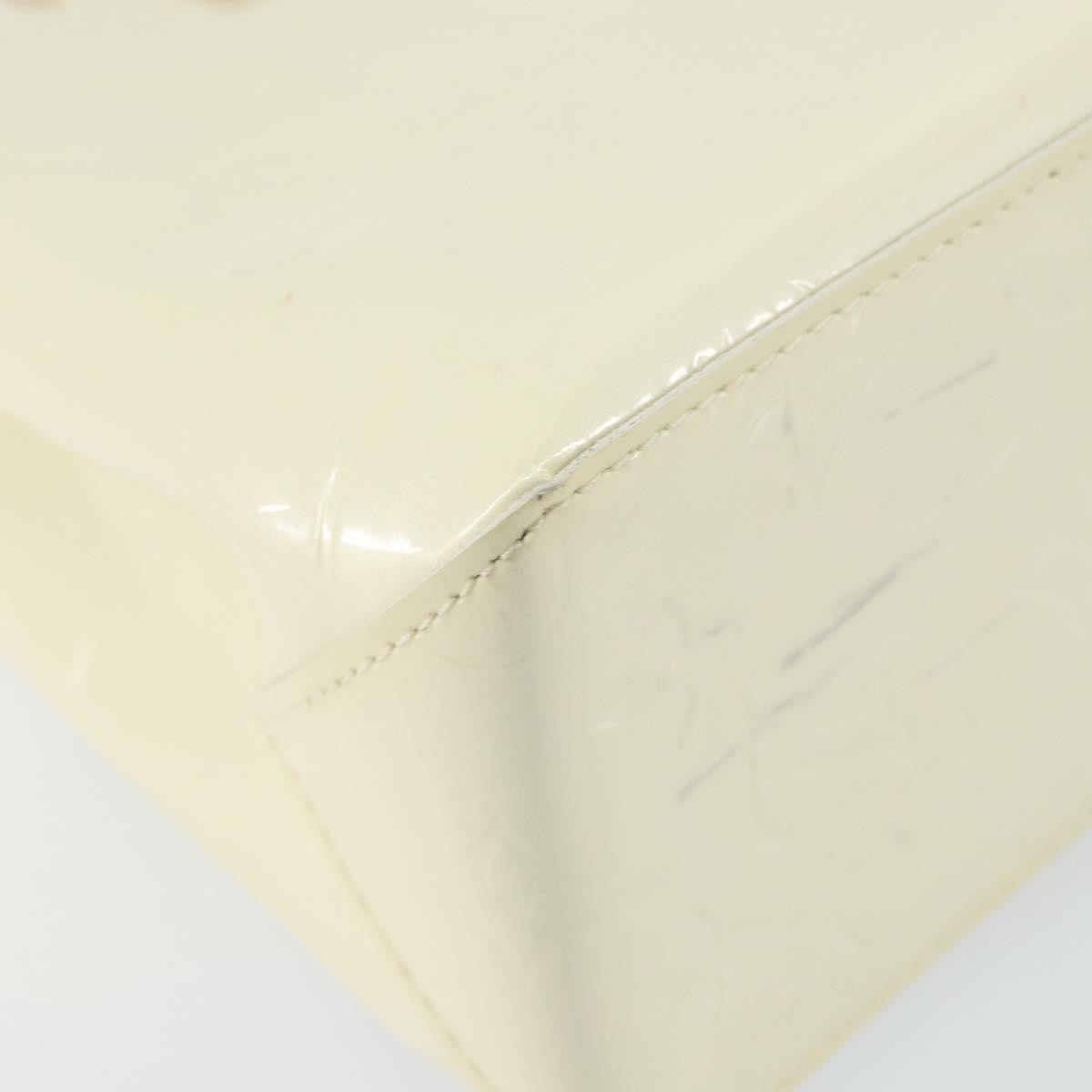 Louis Vuitton Reade Handbag Monogram Vernis, BEIGE, PATENT_LEATHER, Handbag