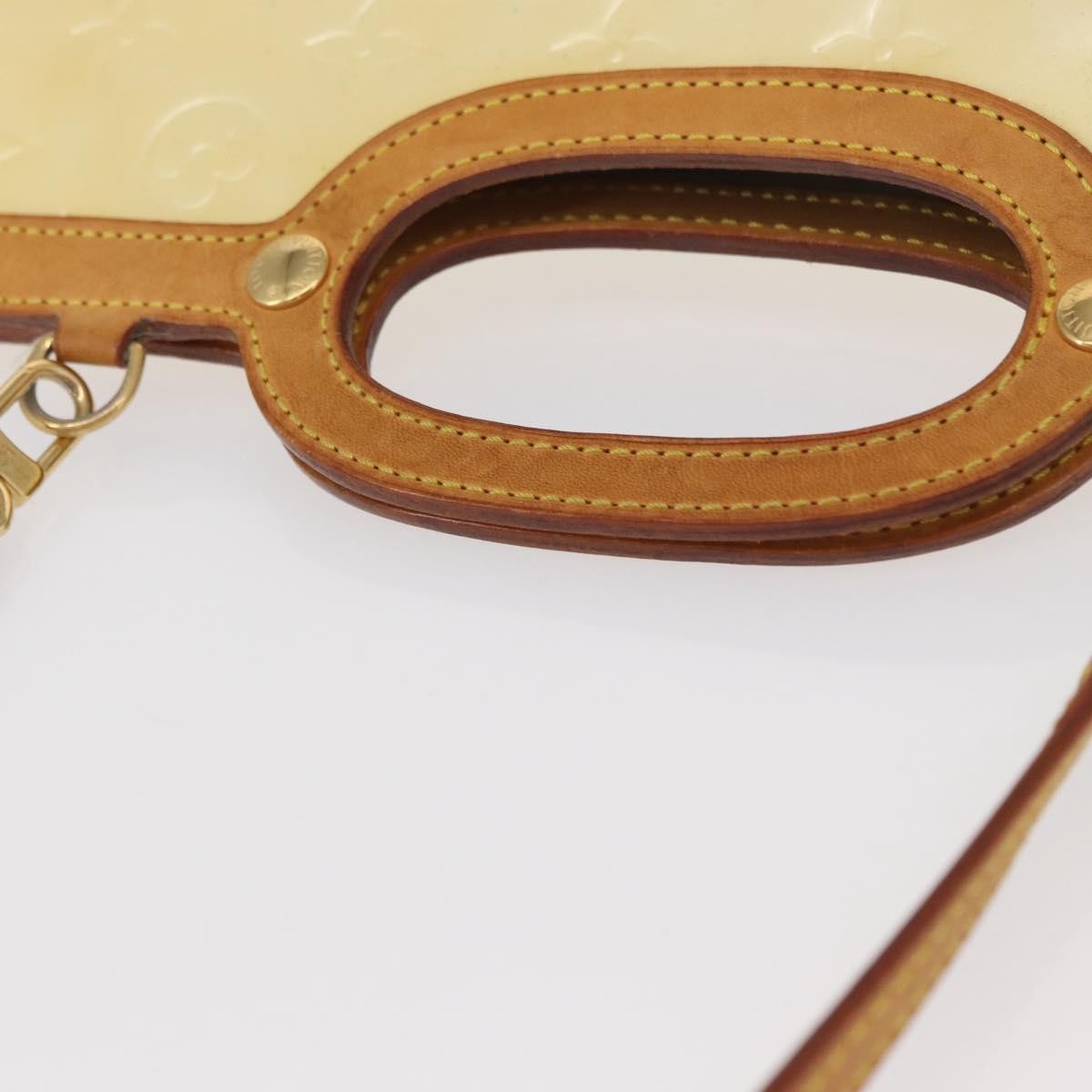 Louis Vuitton Roxbury Drive Handbag Monogram Vernis, YELLOW, PATENT_LEATHER, Handbag