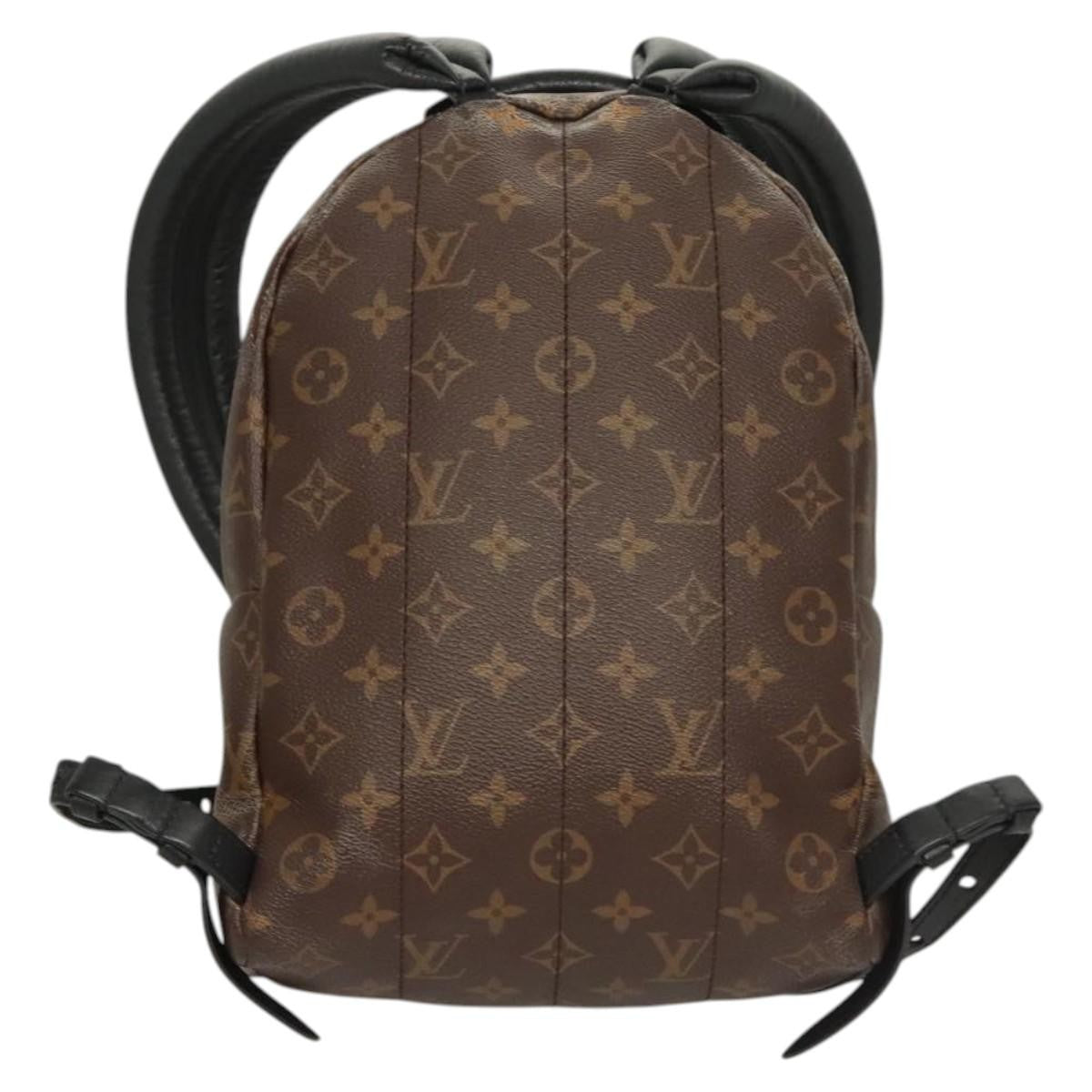 Louis Vuitton Palm Springs Backpack Reverse Monogram Canvas, BROWN, CANVAS, Backpack