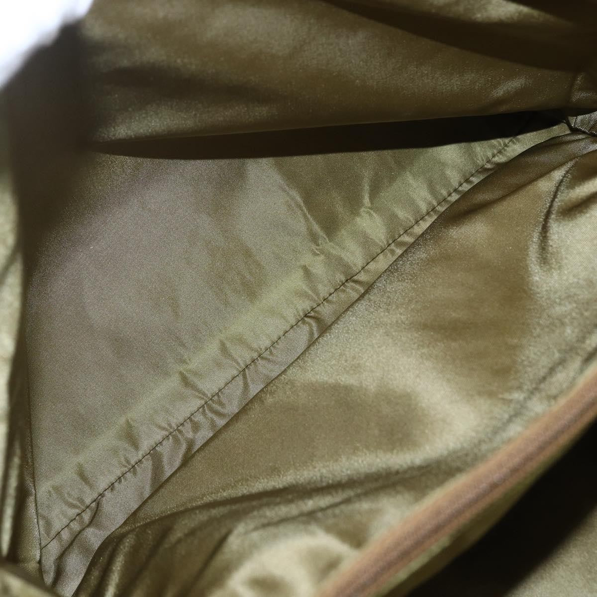 Prada Vintage Tote Tessuto, GREEN, NYLON, Tote bag