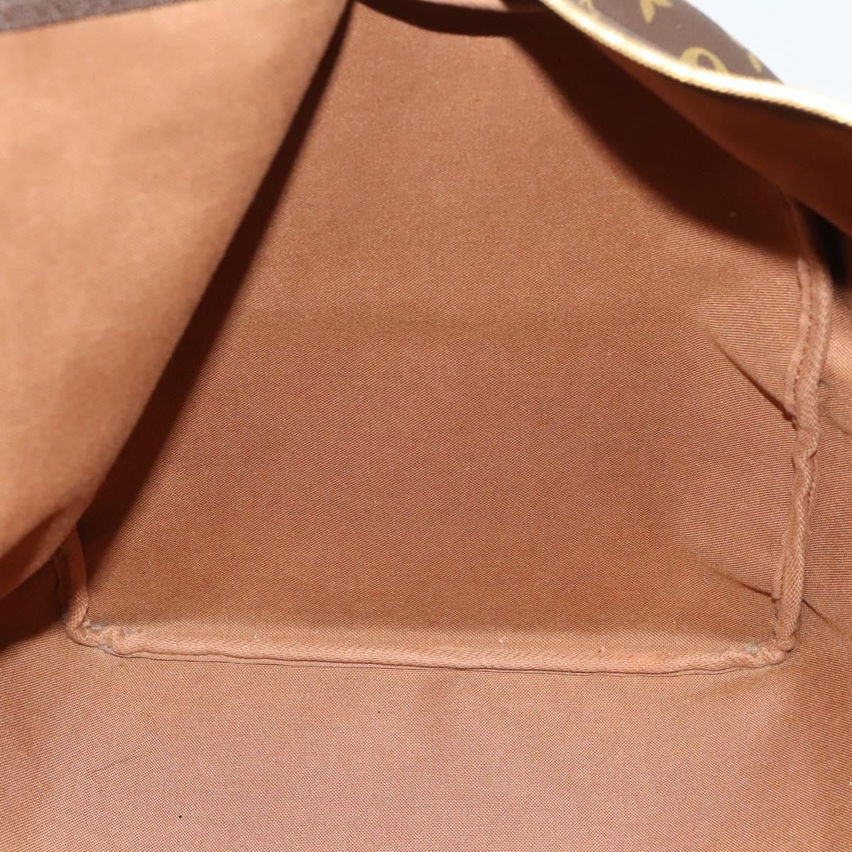 Louis Vuitton Keepall Bag Monogram Canvas, BROWN, CANVAS, Travel bag