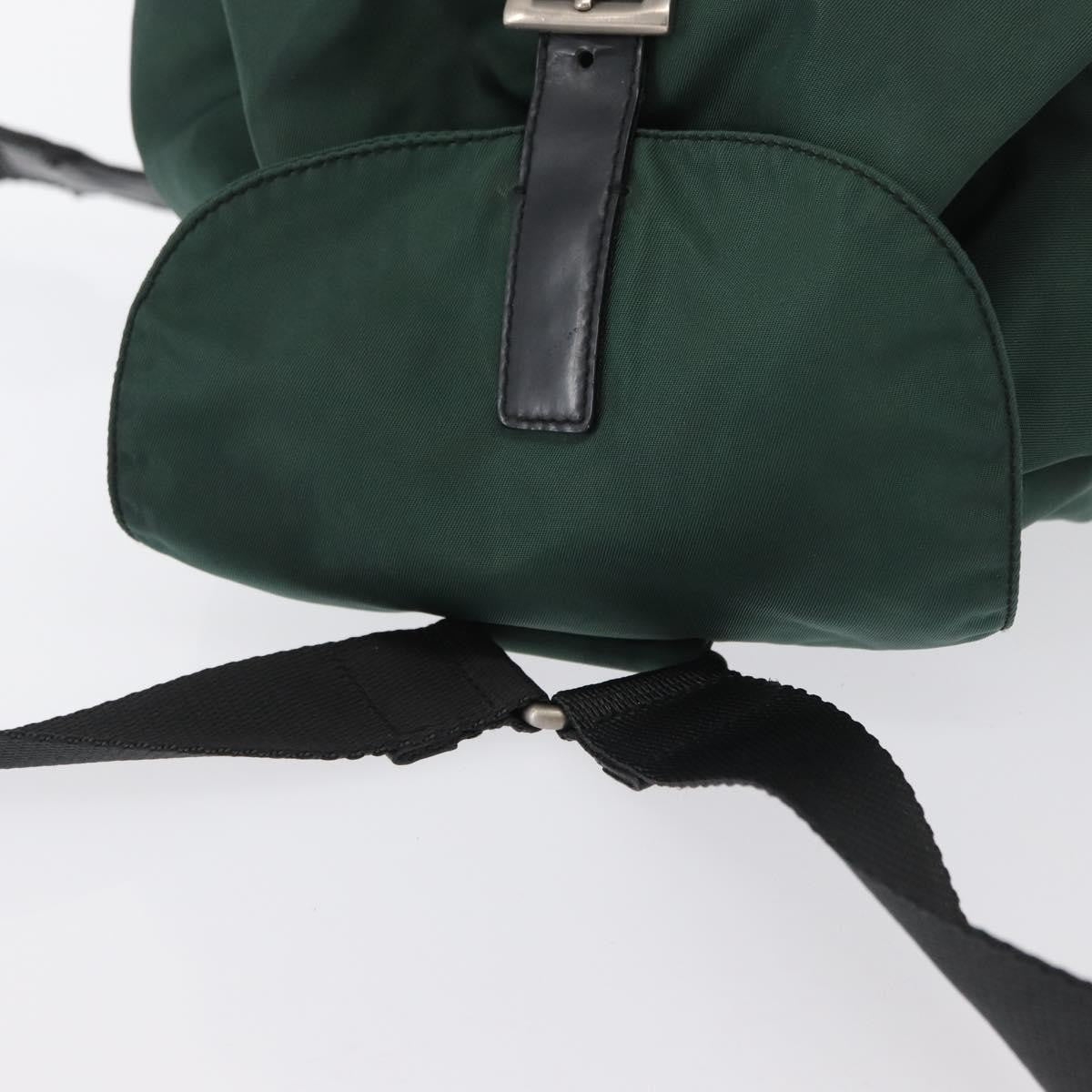 Prada Front Pocket Backpack Tessuto, GREEN, NYLON, Backpack