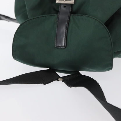 Prada Front Pocket Backpack Tessuto, GREEN, NYLON, Backpack