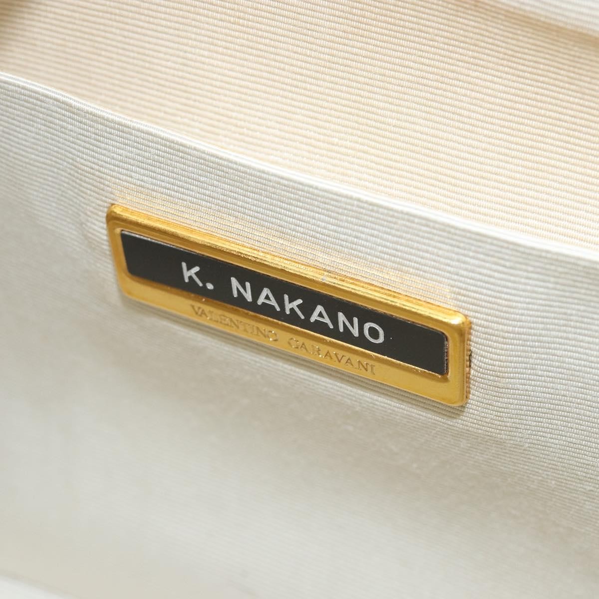 Valentino Garavani Vintage Handbag Leather, WHITE, LEATHER, Handbag