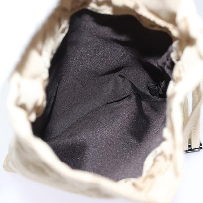 Gucci GG canvas pouch Canvas, BEIGE, CANVAS, Clutche & pouche