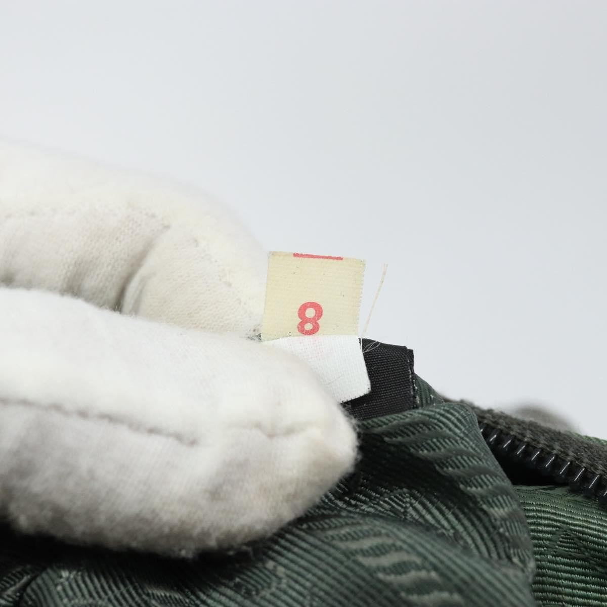 Prada Convertible Bow Tote Tessuto, GREEN, NYLON, Handbag