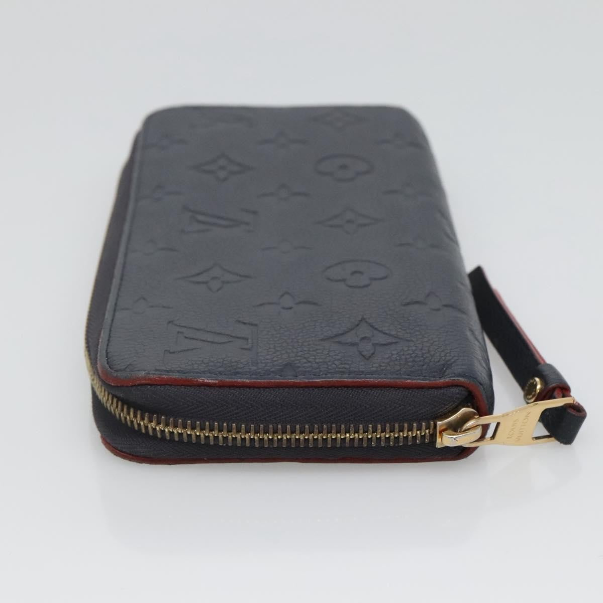 Louis Vuitton Portefeuille zippy Monogramme Empreinte Monogramme Empreinte, NAVY, LEATHER, Wallets
