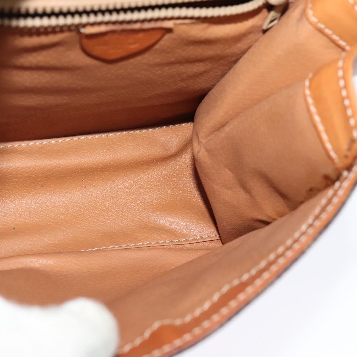 Celine Triomphe vintage handbag Macadam canvas, BROWN, CANVAS, Handbag