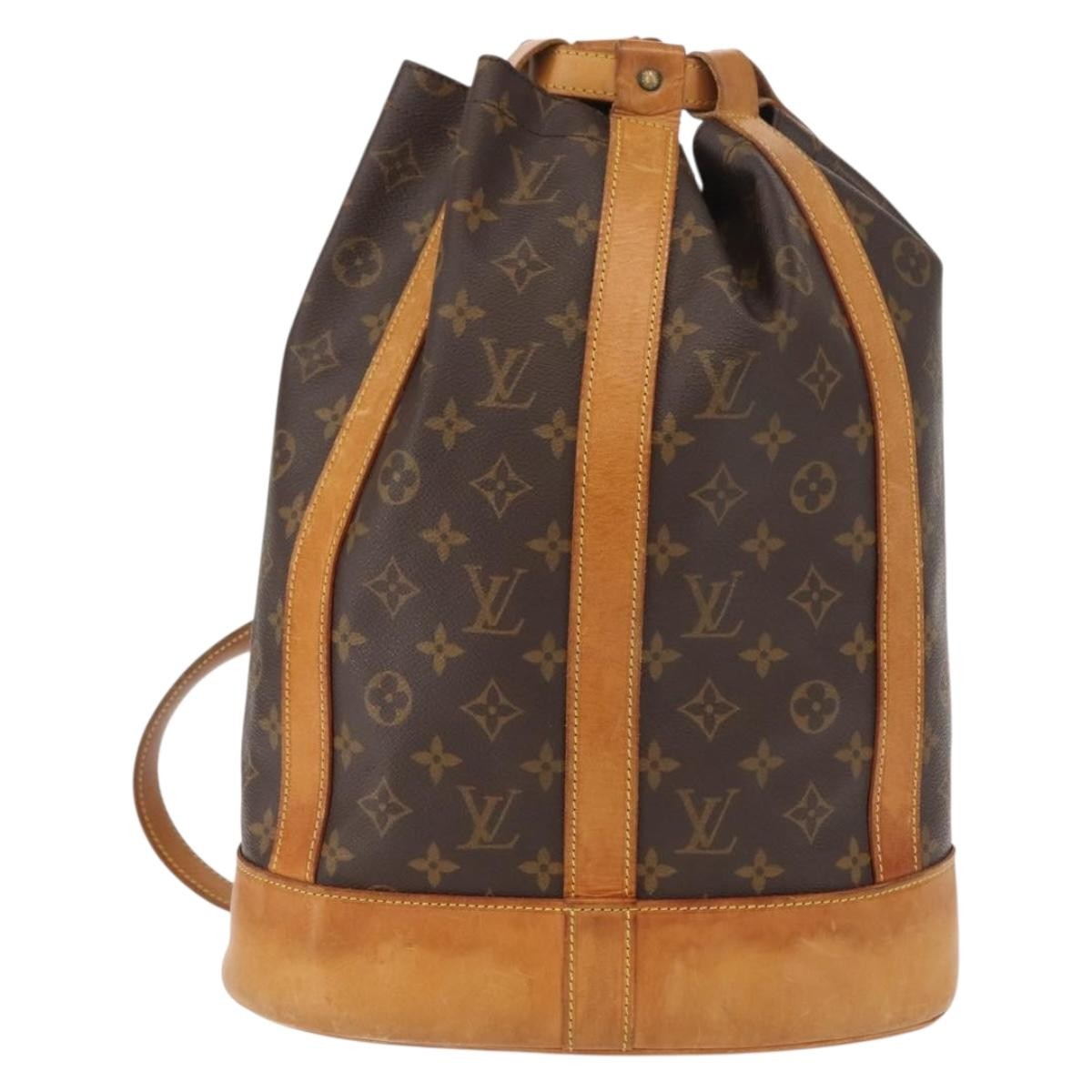 Louis Vuitton Randonnee Backpack Monogram Canvas, MULTICOLOUR, CANVAS, Shoulder bag