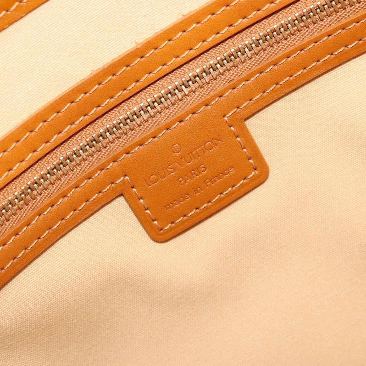 Louis Vuitton Lucille Handbag Mini Lin, BEIGE, CANVAS, Tote bag