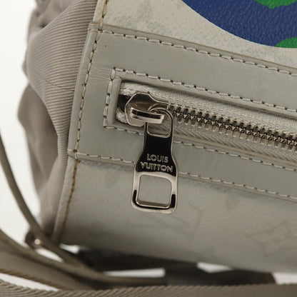 Louis Vuitton Chalk Sling Bag Limited Edition Logo Story Monogram Canvas, WHITE, CANVAS, Shoulder bag