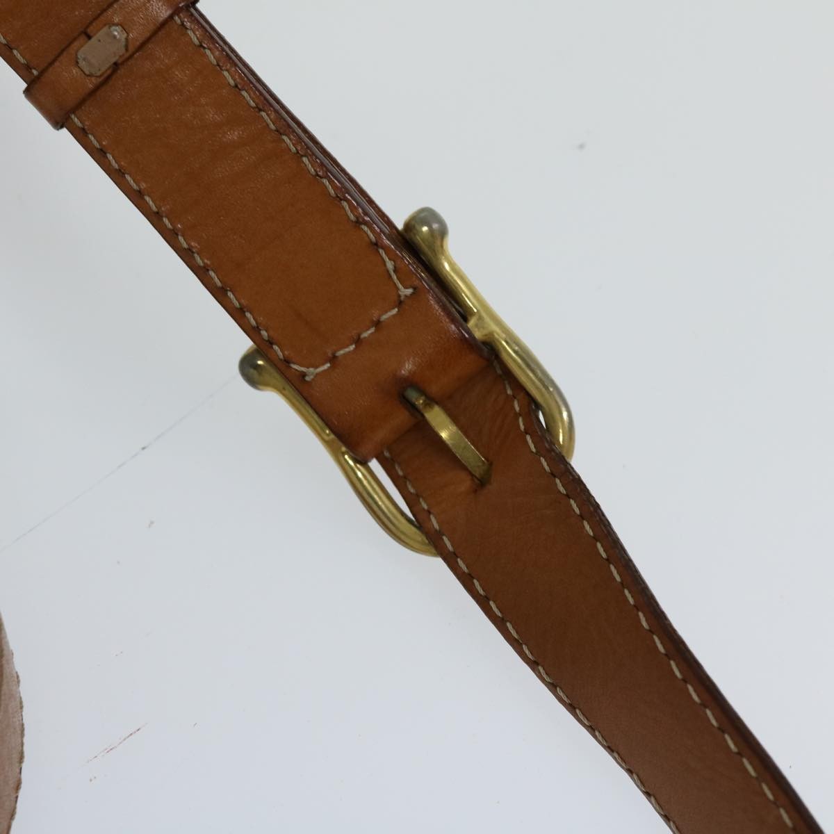 Celine Macadam Shoulder Bag Canvas, BEIGE, CANVAS, Shoulder bag