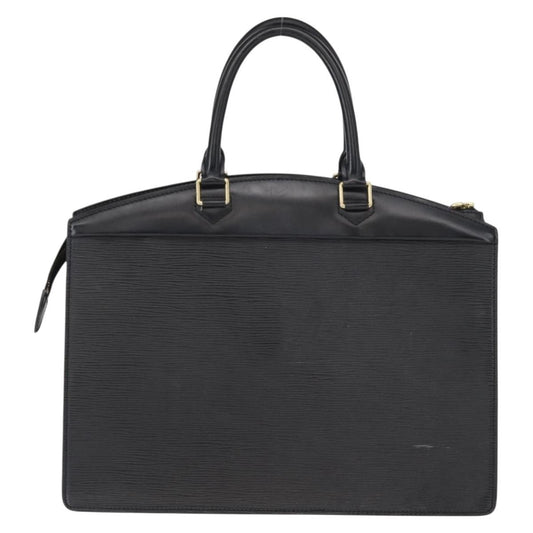 Louis Vuitton Riviera Handbag Epi Leather, BLACK, LEATHER, Handbag