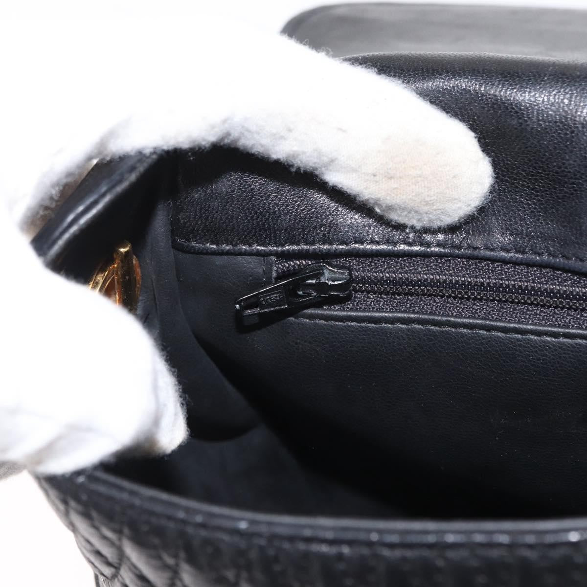 Bally Vintage Shoulder Bag Leather, BLACK, LEATHER, Shoulder bag