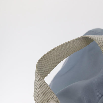 Prada Vela Double Front Pocket Backpack Tessuto with Saffiano Leather, BLUE, NYLON, Backpack