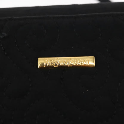 Saint Laurent Vintage Shoulder Bag Nylon, BLACK, NYLON, Tote bag