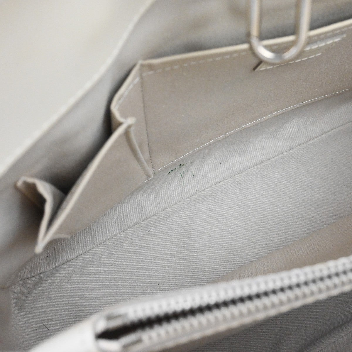 Louis Vuitton Passy Tote Epi Leather, White, Leather, Handbag
