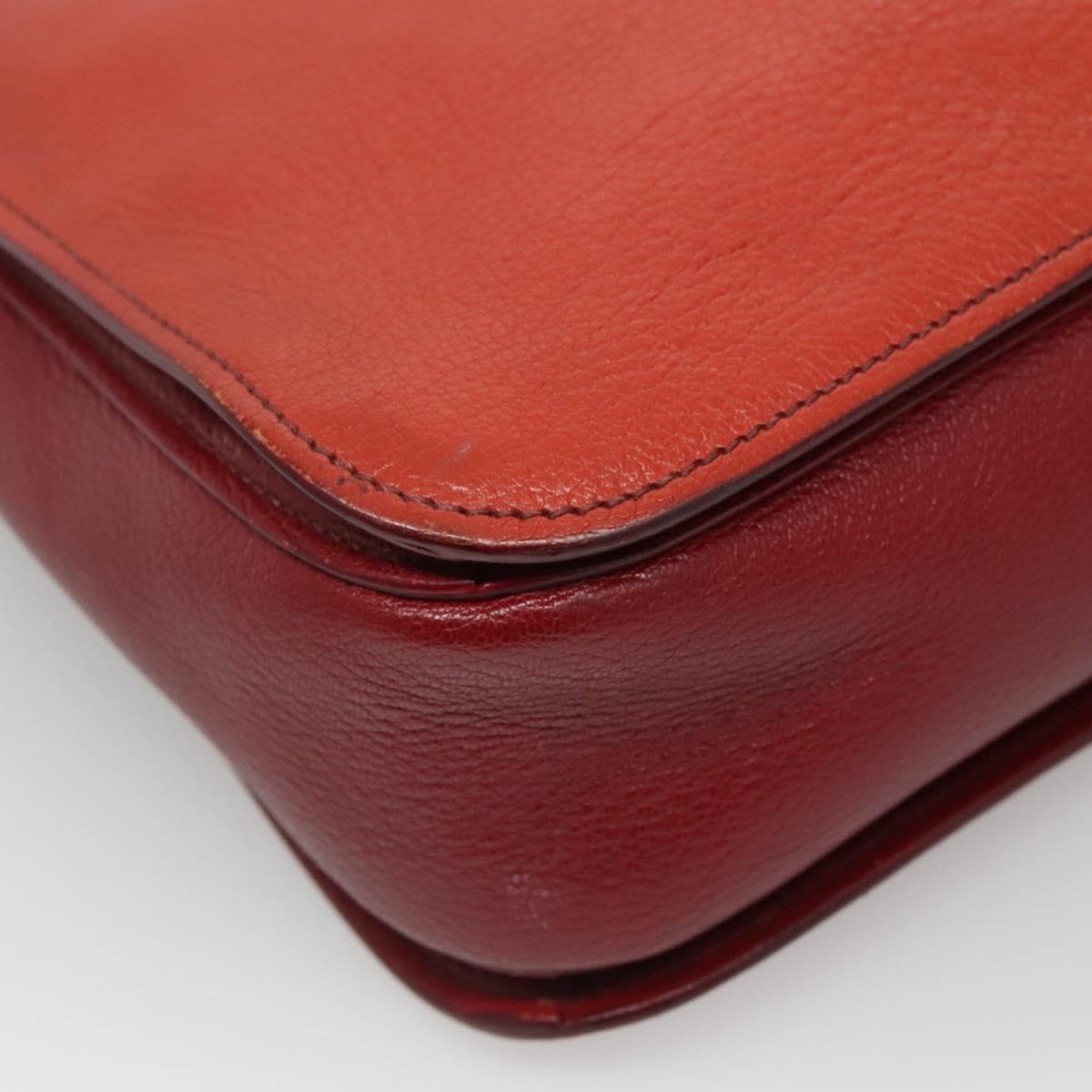 Miu Miu Madras Convertible Lock Tote Leather, RED, LEATHER, Handbag