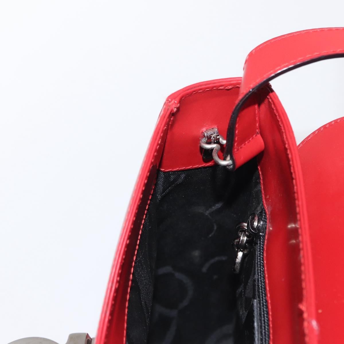Salvatore Ferragamo Vala Handbag Leather, RED, LEATHER, Handbag