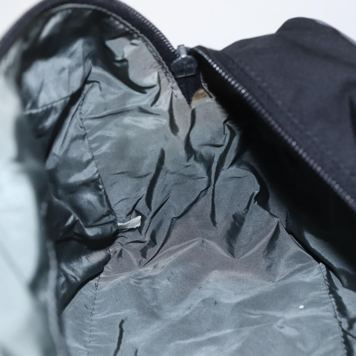 Prada Sport Zip Shoulder Bag Tessuto, BLACK, NYLON, Shoulder bag