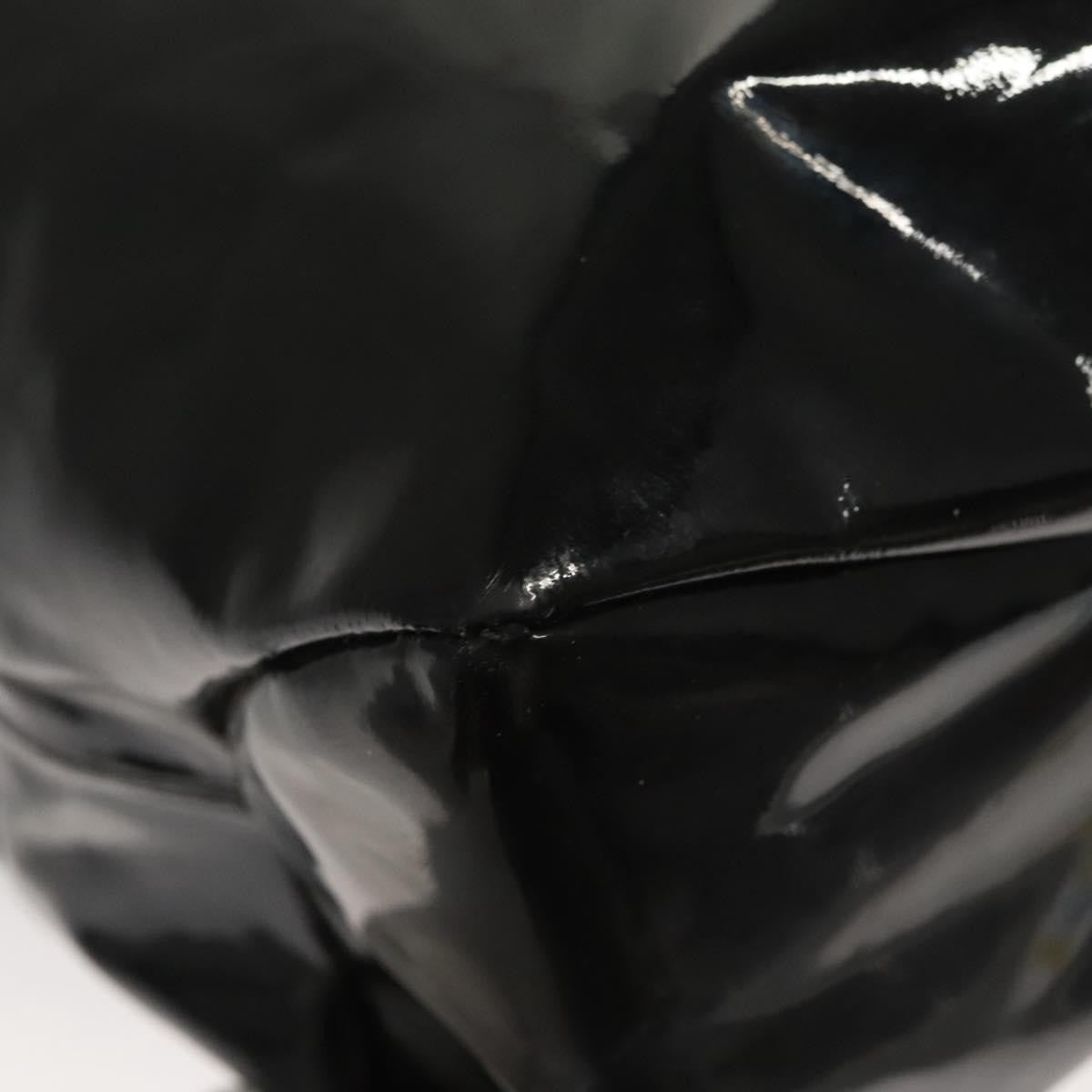 Salvatore Ferragamo Vara Tote Patent Leather, BLACK, PATENT_LEATHER, Tote bag