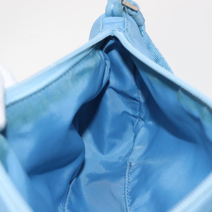 Prada Pochette Shoulder Bag Tessuto, BLUE, NYLON, Clutche & pouche