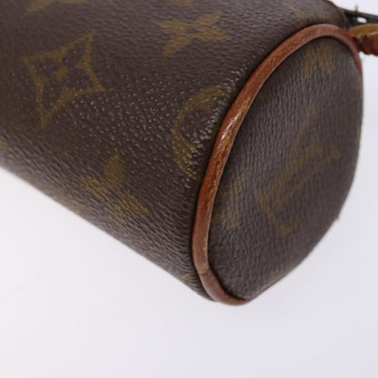 Louis Vuitton Papillon Pochette Monogram Canvas, BROWN, CANVAS, Handbag