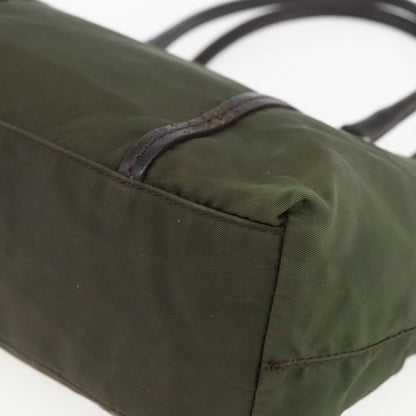 Prada Vintage Tote Tessuto, KHAKI, NYLON, Tote bag