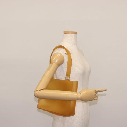 Chanel Jelly Tote Rubber, YELLOW, RUBBER, Tote bag