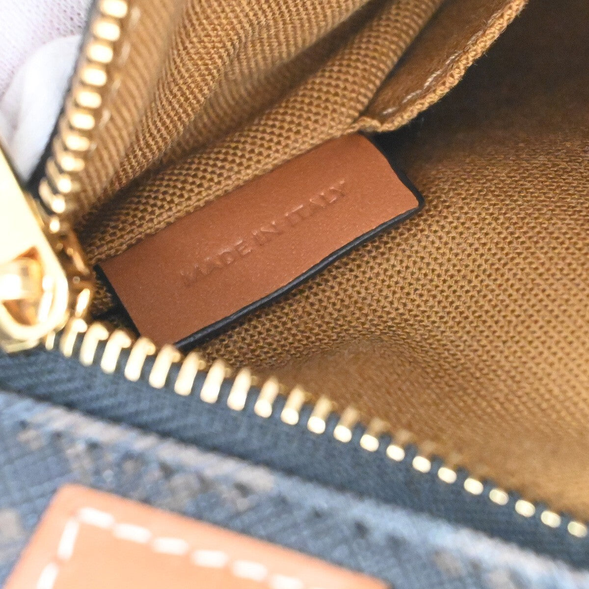 Celine Vertical Cabas Tote Triomphe Coated Canvas, BROWN, CANVAS, Tote bag